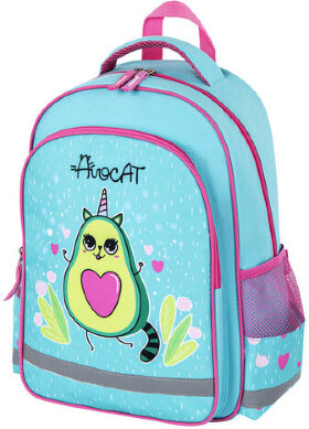 Рюкзак ПИФАГОР SCHOOL, 1 отделение, 3 кармана, "Avocat", 38x28х14 см, 270652
