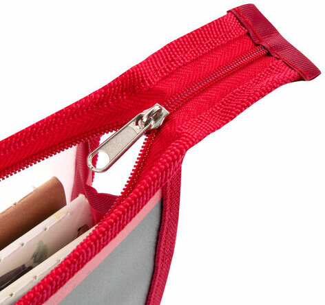 Папка для тетрадей ПИФАГОР А5, 1 отделение, пластик, на молнии, "Speed warrior", 271088