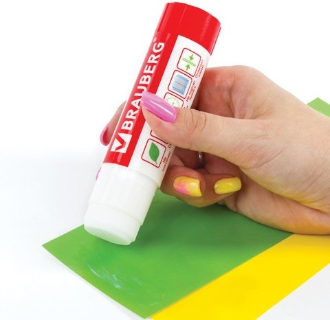 Клей-карандаш BRAUBERG, 15 г, 220870
