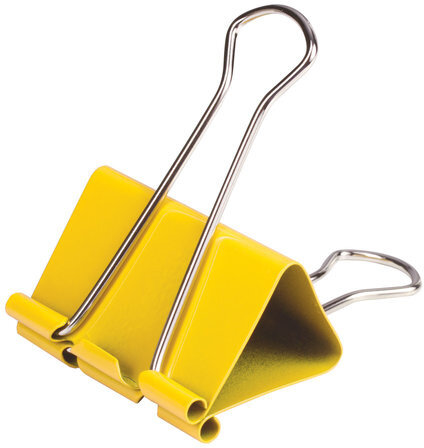 Зажимы для бумаг BRAUBERG, КОМПЛЕКТ 12 шт., 41 мм, на 200 листов, цветные, картонная коробка, 224473