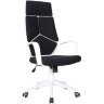 Кресло офисное BRABIX PREMIUM "Prime EX-515", пластик белый, ткань, черное, 531812