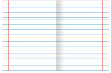 Тетрадь 12 л. ЮНЛАНДИЯ линия, обложка картон, "АВТО-КЛАСС", 105634