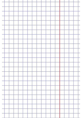 Тетрадь 18 л. HATBER клетка, обложка картон, "Классика-Синяя", 18Т5В1_03142