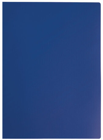 Папка на 4 кольцах STAFF, 30 мм, синяя, до 250 листов, 0,5 мм, 229218