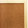 Доска пробковая для объявлений 45х60 см, деревянная рамка, ГАРАНТИЯ 10 лет, РОССИЯ, BRAUBERG, 236859