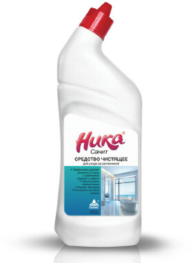 Чистящее средство 700 г, НИКА &quot;Санит&quot;, для сантехники, гель