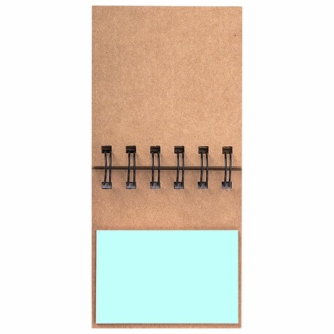 Закладки клейкие в книжке BRAUBERG PASTEL 200 штук: 50х15 мм 5 цветов х 25листов, 50х75 мм 3 цвета х 25 листов, 115582