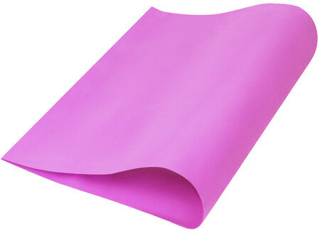 Пористая резина (фоамиран) для творчества, ФУКСИЯ, 50х70 см, 1 мм, ОСТРОВ СОКРОВИЩ, 661687