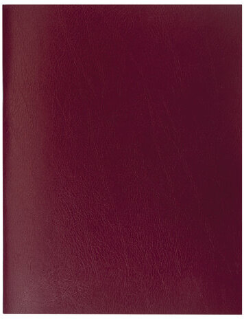 Тетрадь бумвинил, А4, 96 л., скоба, офсет №1, клетка, STAFF, БОРДОВЫЙ, 403420