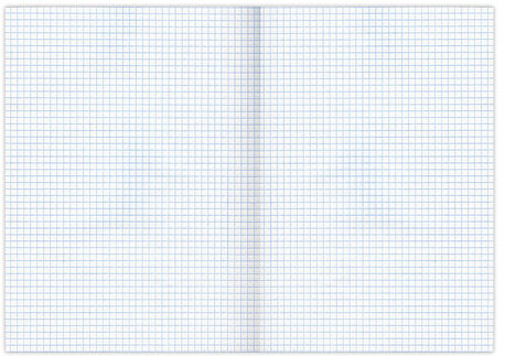 Тетрадь бумвинил, А4, 96 л., скоба, офсет №1, клетка, STAFF, БОРДОВЫЙ, 403420