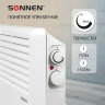 Обогреватель-конвектор SONNEN X-1500, 1500 Вт, напольная/настенная установка, белый, 453495