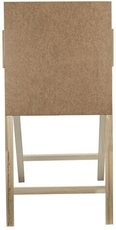 Мольберт напольный "Хлопушка", планшет 60x58 см, в собранном виде 58x120x5 см, BRAUBERG ART DEBUT, 192336