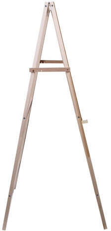 Мольберт напольный "Хлопушка", планшет 60x58 см, в собранном виде 58x120x5 см, BRAUBERG ART DEBUT, 192336
