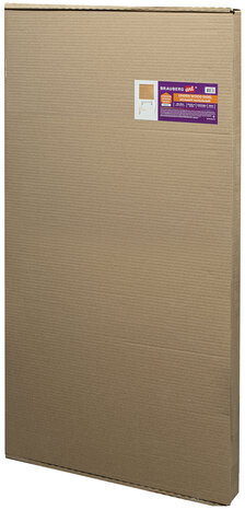 Мольберт напольный "Хлопушка", планшет 60x58 см, в собранном виде 58x120x5 см, BRAUBERG ART DEBUT, 192336