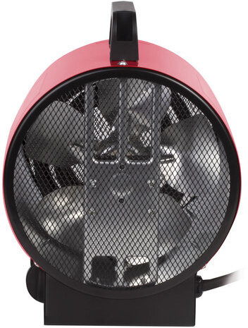 Тепловая пушка электрическая РЕСАНТА ТЭП-3000К, 3000 Вт, 220 В, круглая, красная