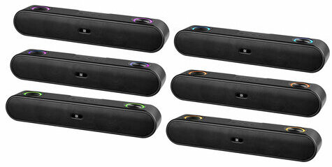 Колонка портативная-саундбар DEFENDER Z9 16 Вт, 2000 мАч, Bluetooth, FM, питание от USB, 65229