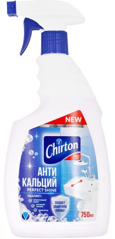 Средство для удаления известкового налета и ржавчины 750 мл, CHIRTON (Чиртон) &quot;АНТИКАЛЬЦИЙ&quot;, 4670013305308