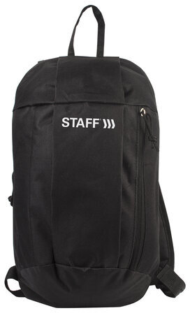 Рюкзак STAFF &quot;AIR&quot; компактный, черный, 40х23х16 см, 227042