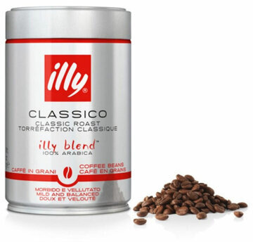 Кофе в зернах ILLY "Classico" ИТАЛИЯ, 250 г, жестяная банка, 52