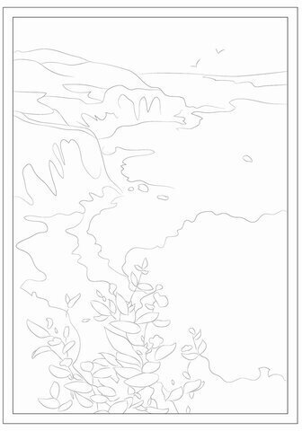 Папка для акварели С ЭСКИЗОМ, БОЛЬШАЯ А3, 10 л., 200 г/м2, 297х420 мм, BRAUBERG, 110065, 111065