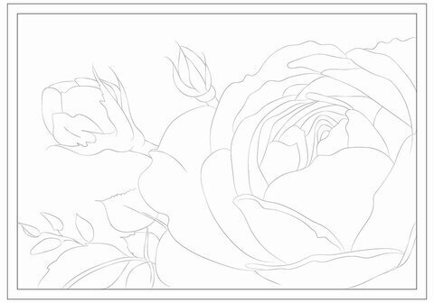 Папка для акварели С ЭСКИЗОМ, БОЛЬШАЯ А3, 10 л., 200 г/м2, 297х420 мм, BRAUBERG, 110065, 111065