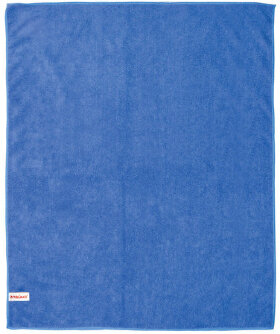 Тряпка для мытья пола из микрофибры, СУПЕР ПЛОТНАЯ, 70х80 см, синяя, LAIMA, 601250