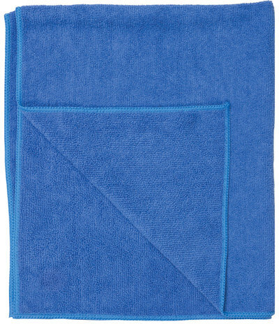 Тряпка для мытья пола из микрофибры, СУПЕР ПЛОТНАЯ, 70х80 см, синяя, LAIMA, 601250