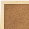 Доска пробковая для объявлений 60х90 см, деревянная рамка, ГАРАНТИЯ 10 ЛЕТ, РОССИЯ, BRAUBERG, 236860