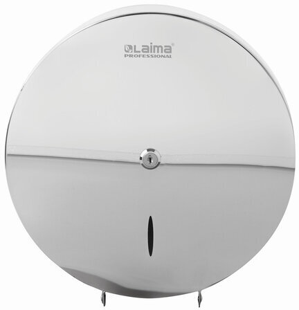 Диспенсер для туалетной бумаги LAIMA PROFESSIONAL INOX, (Система T1) БОЛЬШОЙ, нержавеющая сталь, зеркальный, 605701