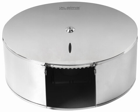 Диспенсер для туалетной бумаги LAIMA PROFESSIONAL INOX, (Система T1) БОЛЬШОЙ, нержавеющая сталь, зеркальный, 605701