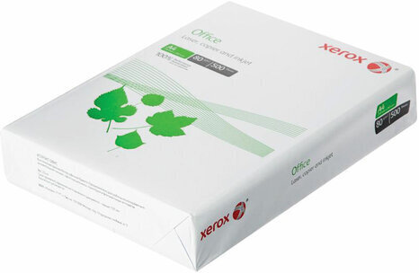 Бумага офисная XEROX OFFICE А4, марка В, белизна 162% (CIE), 80 г/м2, 500 л., 421L91820