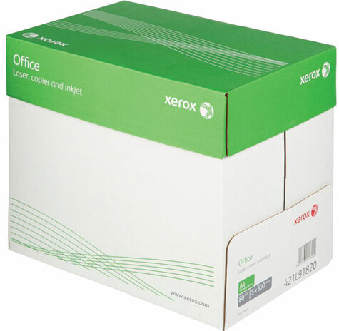 Бумага офисная XEROX OFFICE А4, марка В, белизна 162% (CIE), 80 г/м2, 500 л., 421L91820