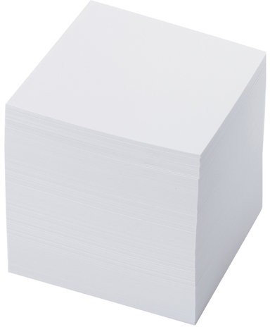 Блок для записей BRAUBERG, непроклеенный, куб 9х9х9 см, белый, белизна 95-98%, 122340