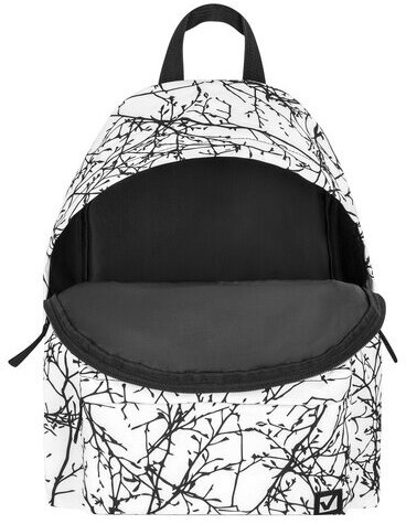 Рюкзак BRAUBERG универсальный, сити-формат, "Twigs on white", 20 литров, 41х32х14 см, 270794