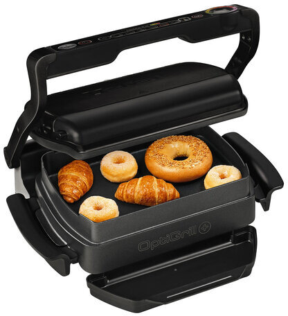 Электрогриль TEFAL GC714834, 2000 Вт, съемные панели, регулировка температуры, черный, 7211002749