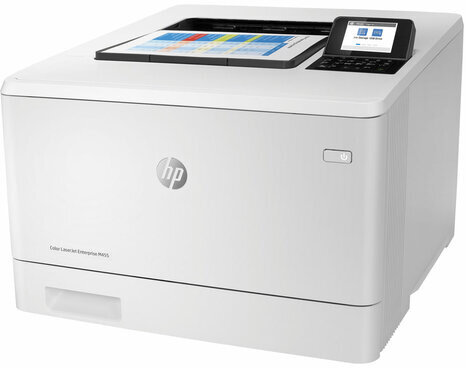 Принтер лазерный ЦВЕТНОЙ HP Color LJ Enterprise M455dn А4, 27 стр./мин, 55000 стр./мес., ДУПЛЕКС, ДАПД, сетевая карта, 3PZ95A