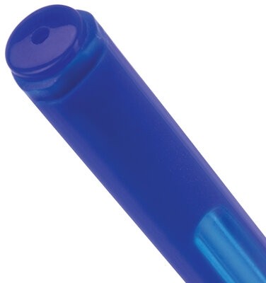 Ручка шариковая масляная BRAUBERG "Extra Glide Soft Blue", СИНЯЯ, узел 0,7 мм, линия письма 0,35 мм, 142926