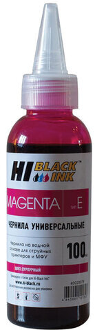 Чернила HI-BLACK для EPSON (Тип E) универсальные, пурпурные 0,1 л, водные, 150701038201
