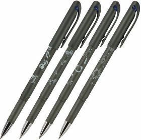 Ручка стираемая гелевая BRUNO VISCONTI Boys, СИНЯЯ, узел 0,5 мм, линия письма 0,3 мм, 20-0234