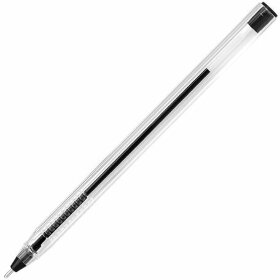 Ручка шариковая масляная PENSAN 2021, ЧЕРНАЯ, трехгранная, узел 1 мм, линия письма 0,8 мм, 2021/S50