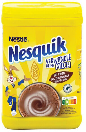 Какао-напиток быстрорастворимый NESQUIK, 900 г, производство Германия, банка, 18069070