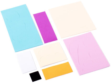 Набор для творчества "Аппликация из мягкого пластика EVA", "Мишутка", 21х29 см, ЮНЛАНДИЯ, 662355