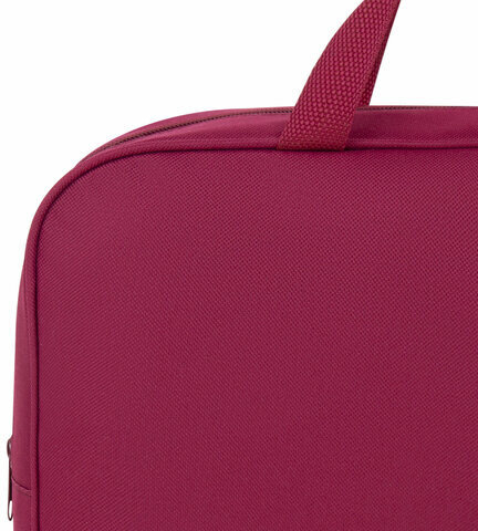 Папка на молнии с ручками STAFF EVERYDAY А4, 1 отделение, полиэстер, 80 мм, бордовый, 272187