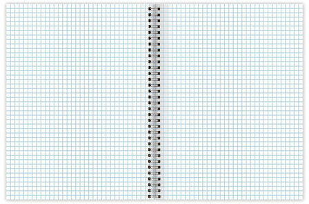 Тетрадь А4, 96 л., BRAUBERG, гребень, клетка, глянцевый лак, "Dark", 404060