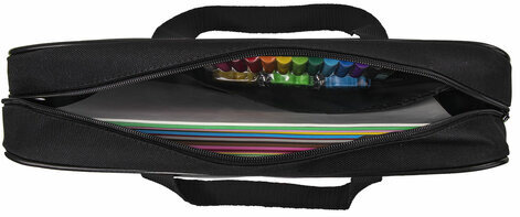 Папка на молнии с ручками BRAUBERG А4, 1 отделение, полиэстер, 80 мм, "Racing Car", 271132