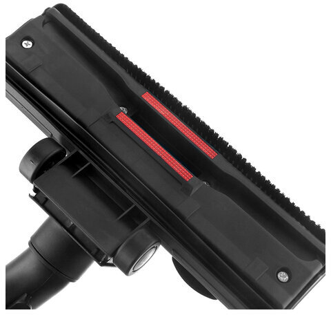 Пылесос BRAYER BR4223, с пылесборником, 1800 Вт, мощность всасывания 380 Вт, черный/красный