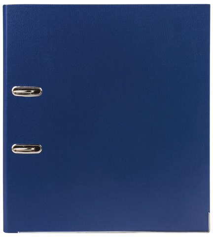 Папка-регистратор LEITZ, механизм 180°, покрытие пластик, 80 мм, синяя, 10101235P