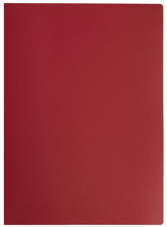 Папка на 4 кольцах STAFF, 25 мм, красная, до 170 листов, 0,5 мм, 225726