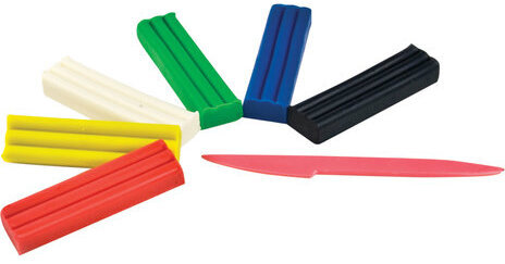 Пластилин мягкий ЛУЧ "Кроха", 6 цветов, 90 г, со стеком, картонная упаковка, 12С 863-08