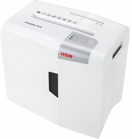Уничтожитель (шредер) HSM SHREDSTAR S10-6, 2 уровень секретности, 6 мм, 10 листов, 18 литров, 1042121